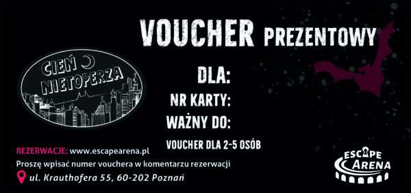 Voucher Cień Nietoperza